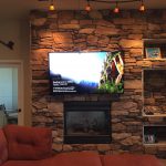 TV over fireplace Colorado Springs